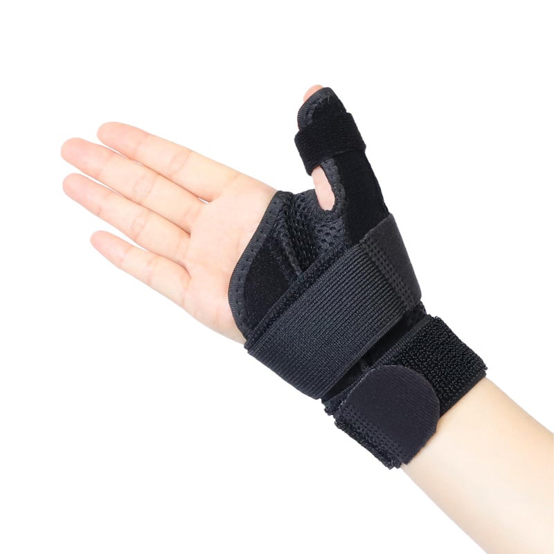 Hao Zhu Ergonomical Thumb Support for Arthritis, 1 Pairs Lightweight & Breathable Thumb Splint for Left Right Hand, Pain Relief, Arthritis, Tendonitis, Sprained, Carpal Tunnel, Breathable
